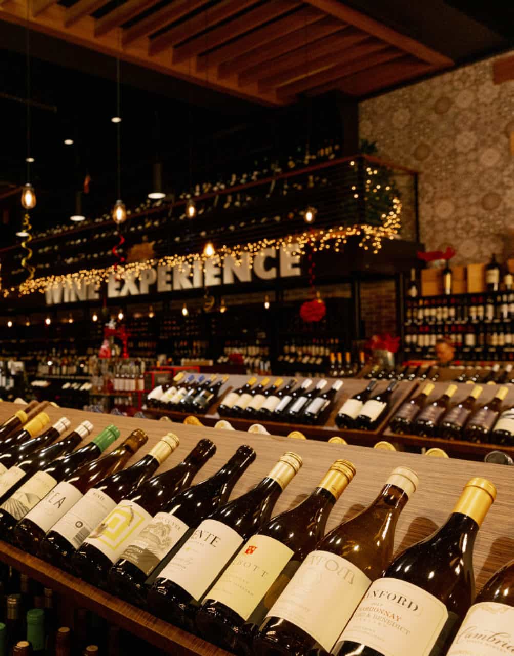 Wide range of wines